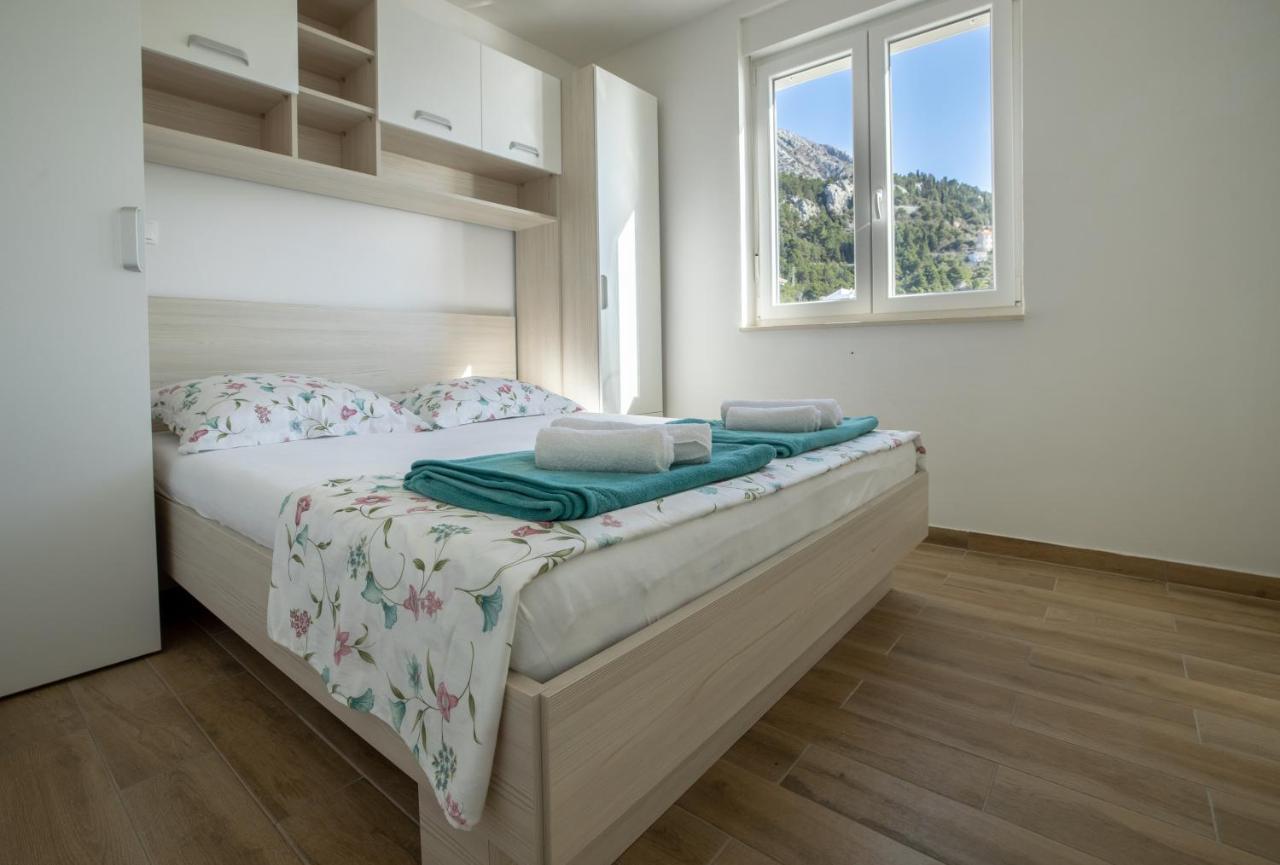 Apartman Nimfa Zivogosce อีกราเน ภายนอก รูปภาพ