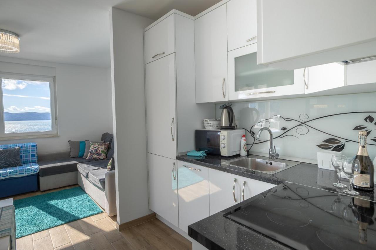 Apartman Nimfa Zivogosce อีกราเน ภายนอก รูปภาพ